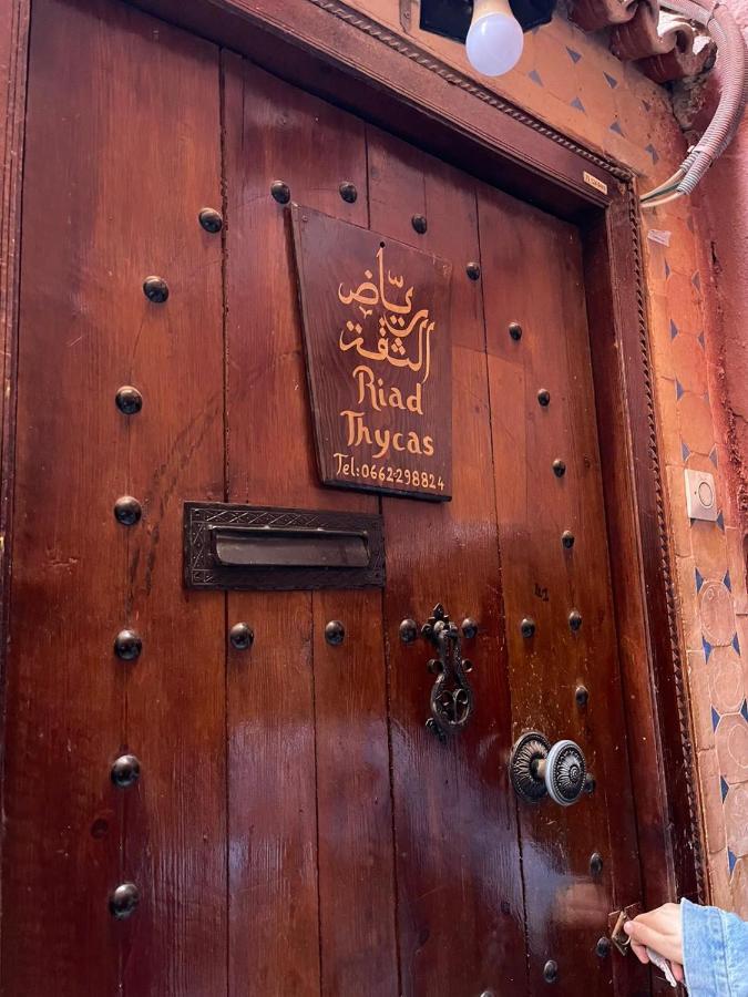 Riad Thycas Marrakesh Buitenkant foto